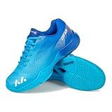 Condromly Women's Men's Light 20 Non-Marking Court Shoes (020 Blue, 37)