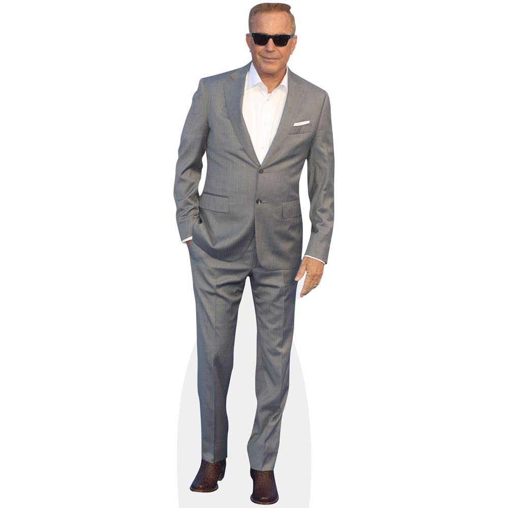 Kevin Costner (Grey Suit) Mini Size Cutout