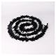 Hrlace 200cm Marabu Federboa 10g Flauschige Marabu Boa zum Basteln Natürliche Truthah Feder Boa Tlauschige Feder Girlande Weihnachtsgirlande DIY Kostüm Tanzen Hochzeit Cosplay Partydeko Schwarz