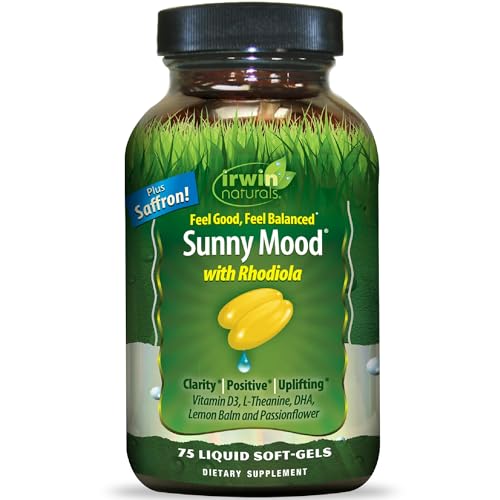 Irwin Naturals Sunny Mood - 75 Liquid Soft-Gels