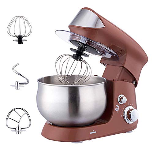 Food Stand Mixer 600W Tilt Head Food Blender 6 Geschwindigkeiten 3,5 l Edelstahlschale mit Teighaken Flat Beater Wire…
