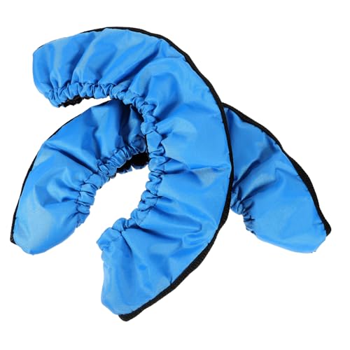 Sosoport 1 Pair Skating Shoes Protector Covers Absorbent Breathable Roller Skates Blade Guards for Ice Skate Shoes Soft Lightweight for Ice Hockey Skating Activities