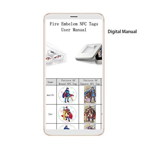 MICROGAME NFC Tag Game Cards for Fire Emblem: ThreeHouses - 12pcs Cards with Metal Case