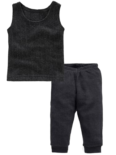 Image of Kids Winter wear Thermal Full Sleeves Body Warmer top and Pajama Set for Boys & Girls