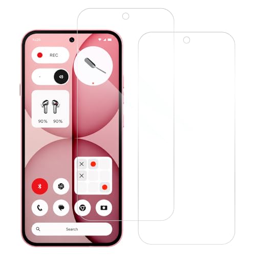 [2������] LOOF ��ʕی� �\�t�g�t�B���� for Nothing Phone (4a) �p �t�B���� �ی�t�B���� �ȒP�\��t�� �C�A�Ȃ� ���h�~ ����h�~ �����ߗ� [ �N���A �d�l ]