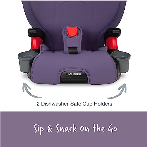 Britax Highpoint Backless Belt-Positioning Booster Seat, Safewash Purple Ombre #TOP6