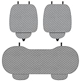 Sac de rangement inférieur : il y a de petits sacs de rangement au bas des ensembles de housses de siège de voiture, qui peuvent organiser les téléphones portables, portefeuilles, stylos et autres effets personnels pour un accès rapide, tout en protégeant également le dessous du siège de voiture des rayures quotidiennes. Le coussin de siège conducteur adopte un design simple à carreaux en forme de diamant pour améliorer visuellement le style de l'intérieur de la voiture. C'est une housse de siège auto à la fois tendance et pratique.