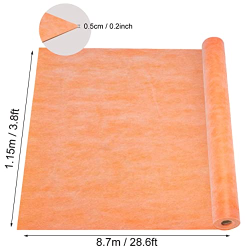 image for FQXESMHG Waterproof Membrane for Shower 3.8 ft x 29 ft / 108 Square Fe