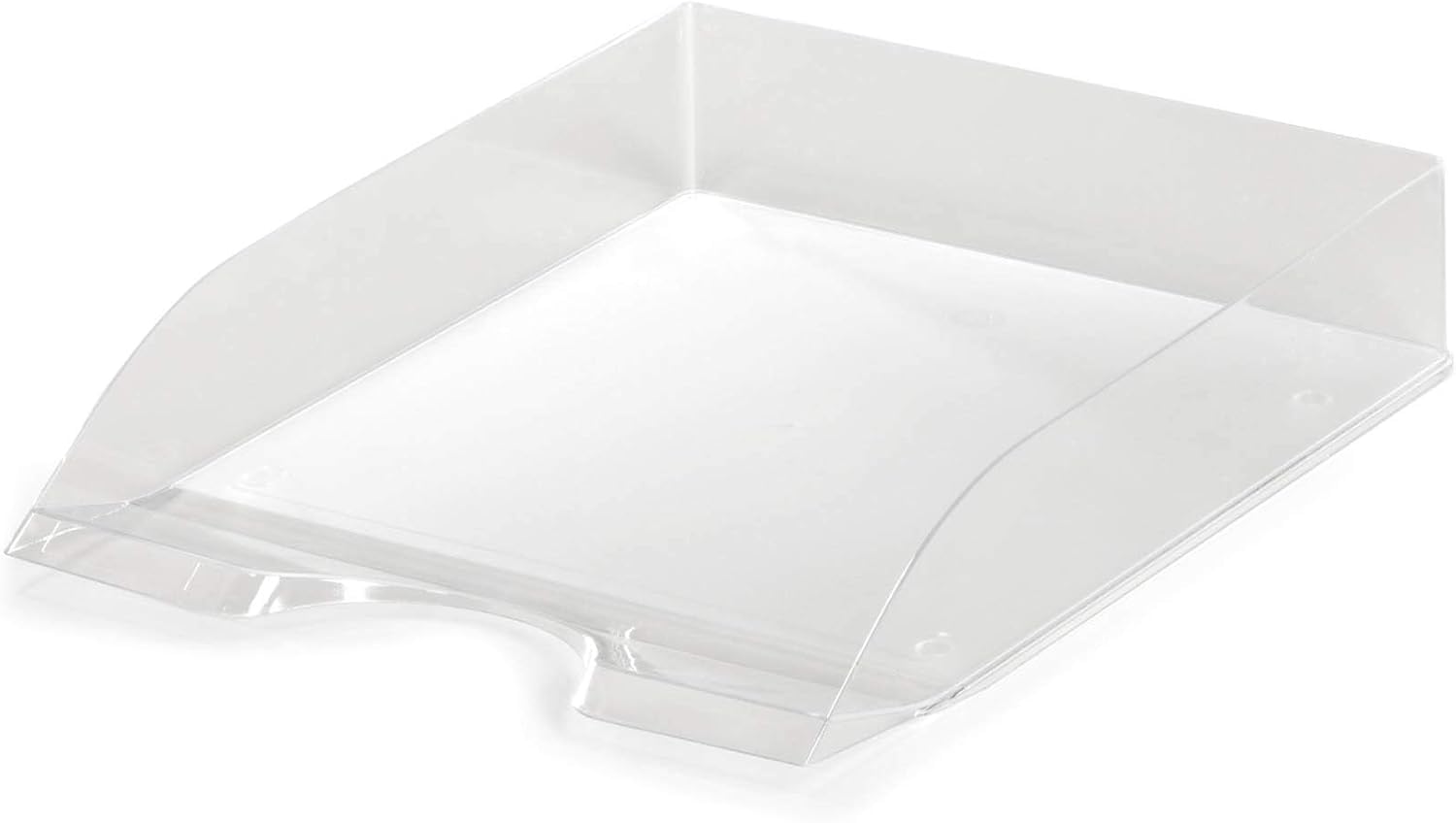 Durable Briefablagen (Basic, für Format DIN A4 bis C4, stapelbar) 6 Stück, transparent, 1701672400