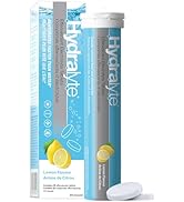 Hydralyte Effervescent Electrolytes Tablets - Lemonade 20 count