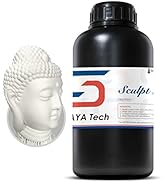  Siraya Tech Sculpt High-Temp Resistant 3D Printer Resin - Up to  180°C, High Precision, Compatible with 8K DLP/LCD Printers for Engineering,  Jewelry, & Industrial Applications (Dark Grey, 1kg) : Industrial 