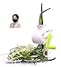 Hoho com Peeler kitchaide chopper Ultra Sharp Cylinders Green Onion Slicer Kitchen Vegetable Cutter (White)/ vegetable Peeler/Cleaning brush/Latex Gloves