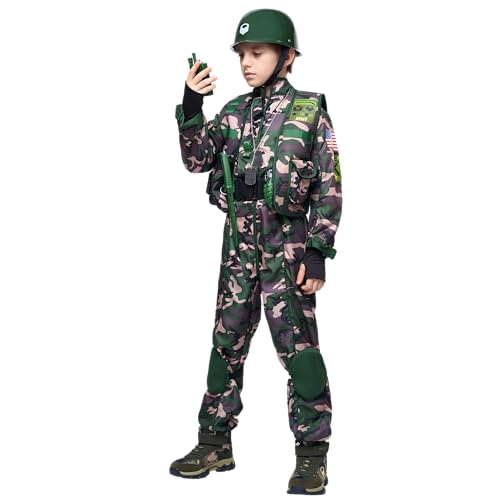 Spooktacular Creations 20341-M Kids Army Special Forces Costume thumb #3