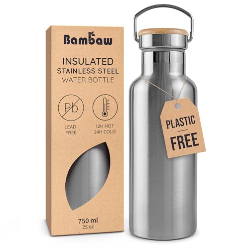Bambaw Insulated Stainless Steel Water Bottle (24oz)