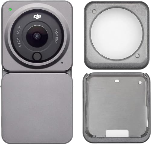 DJI Action 2 Power Combo (32GB) & Magnetic Protective Case - Action Camera with Extended Battery Module, 155° FOV, Magnetic Attachments, Stabilization Technology, Waterproof Camera Ideal