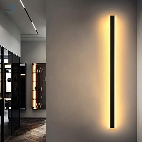 Lámpara de Pared LED HMAKGG Negro 3 Temperaturas Cover