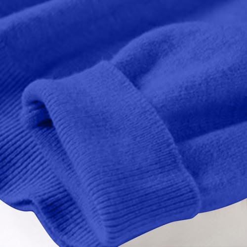 Image of Sweaters for Women Fall Long Sleeve Lightweight Crewneck Knit Tops Casual Soft Pullover Sweater Base Layer Shirts