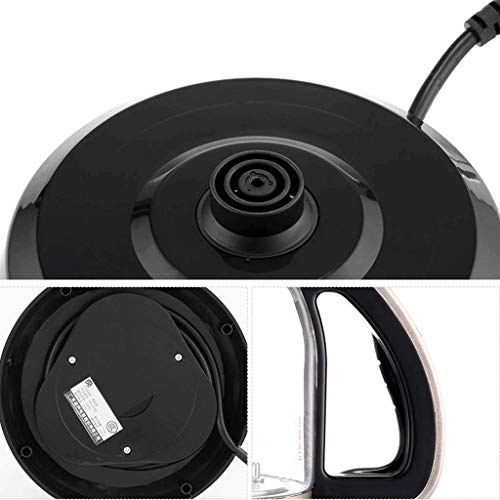 Tetera eléctrica de vidrio 1.2L con apagado automático miniatura 4