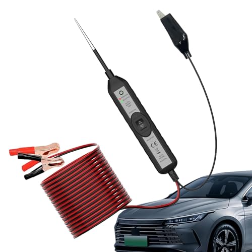 Probador de circuito automotriz,Probador de sonda de circuito automotriz - Probador eléctrico automático | Conveniente detector de cortocircuito abierto eléctrico, herramienta de prueba de fusibles