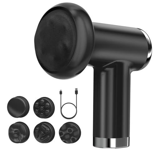 medcodes Anti Cellulite Massage Tool, Body Sculpting Machine for Women, Lymphatic Drainage Device with Lipo Roller, Handheld Home Use for Belly Fat, Stomach, Thighs & Buttocks Sculpting (Black)