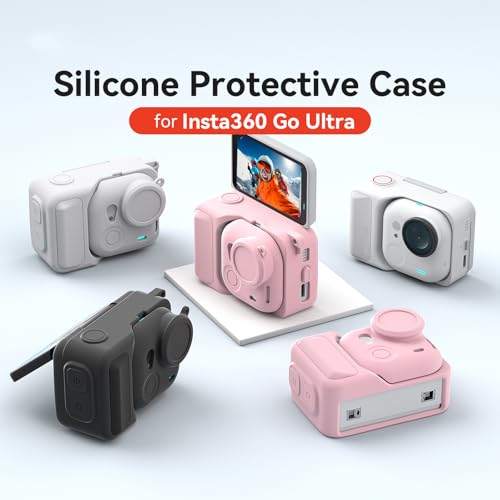 Funda de silicona avanzada para Insta360 Go Ultra miniatura 6