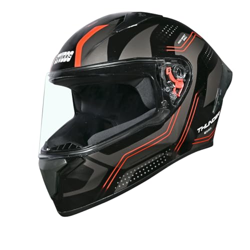 Studds Thunder D2 Draken ISI and DOT Certified Full Face Helmet f...