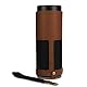 Fintie Amazon Echo Hülle - Premium Kunstleder Schutzhülle Case Tasche mit Abnehmbarem Band für Amazon Echo, Braun