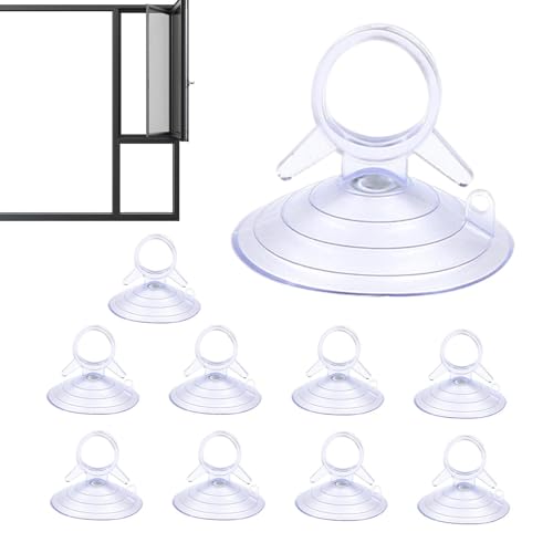 Maciun Ventouses en Verre de Voiture | Ventouses Pare-Soleil pour Voiture,Ventouses réutilisables pour Pare-Brise en Verre de Voiture, pour Salle de Bain, Cuisine, fenêtre