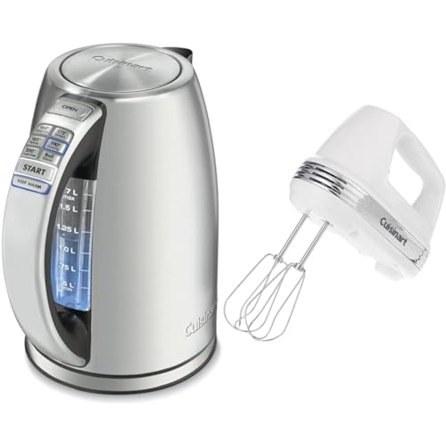 Hervidor eléctrico Cuisinart de acero inoxidable 1.7 L