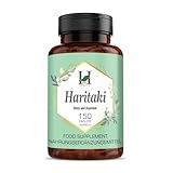H&C Haritaki Kapseln/Tabletten (Terminalia Chebula) – 750 mg, 150 Stück | Entgiftung & Verjüngung für Vata
