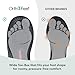 Orthofeet Men's Orthopedic Brown Leather Granite Waterproof Work Boots, Size 11.5