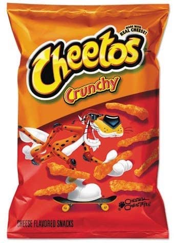 CHEETOS Crunchy Cheese, Vegetarisch,gluten_free - Large / Groß - 226,8g / 8oz