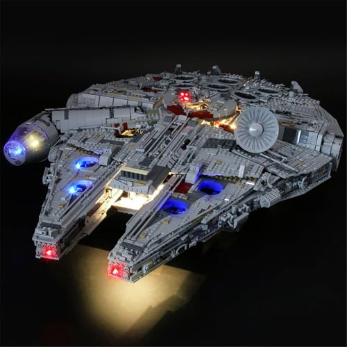 MENZAVA Luz Compatible con Lego 75192 Millennium Falcon Star Wars...