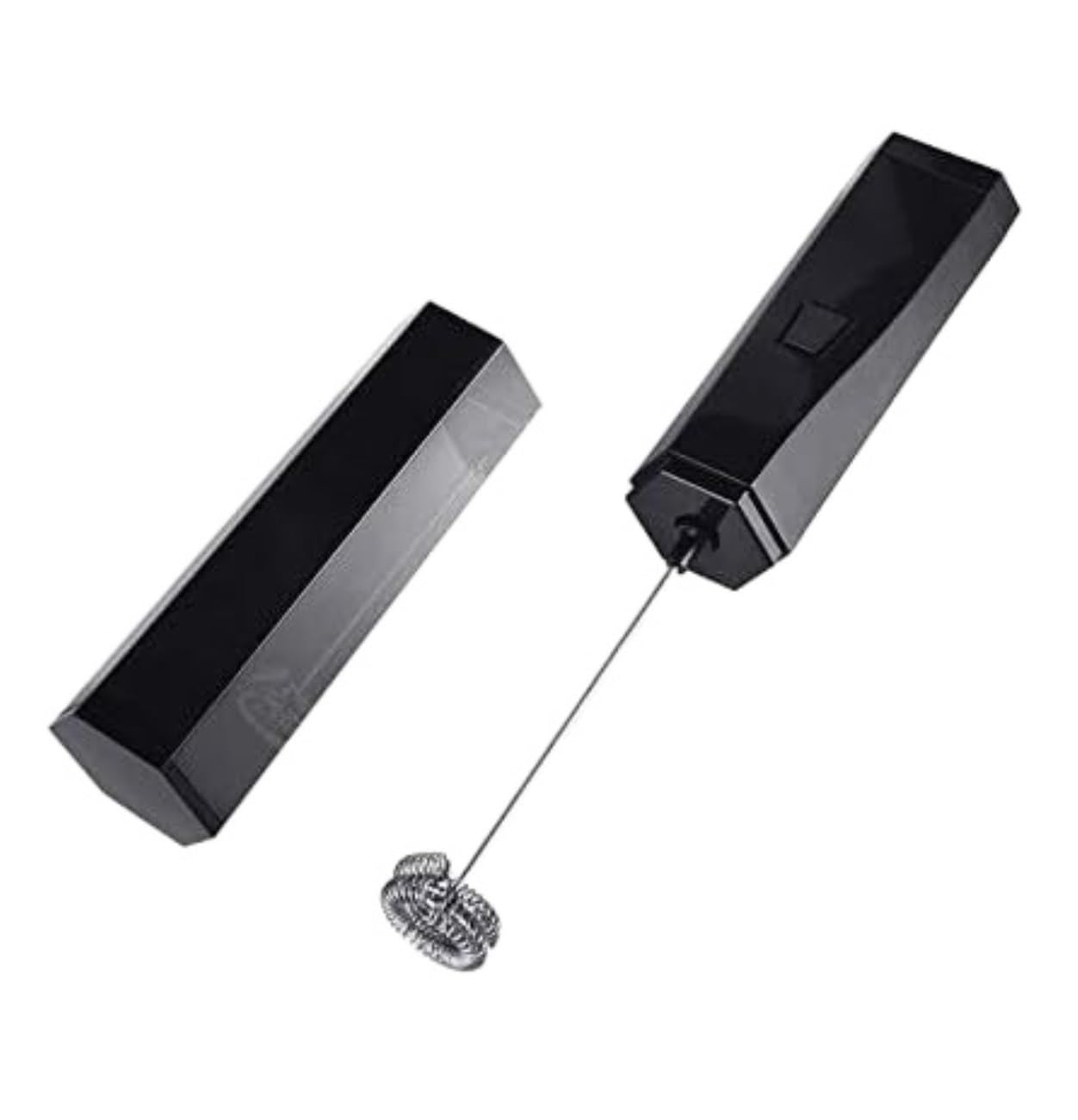 Espumador de Leche, Batidor Eléctrico De Mano Espumador De Leche De Acero Inoxidable Mezclador Agitador Herramienta De Cocina Bubbler Leche para Capuchino