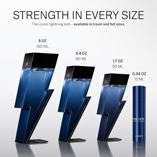 Image of Carolina Herrera Bad Boy Cobalt Eau de Parfum Electrique Spray