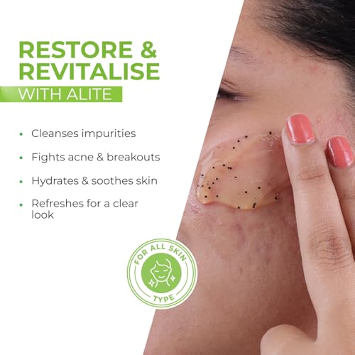 Image of Alite Neem & Aloe Vera Face Wash | Purify, Hydrate & Defend Against Acne | Gentle, Effective & Dermatologically Tested 70g