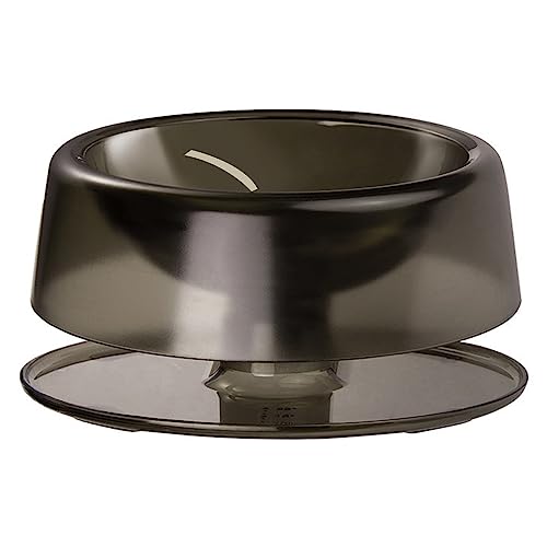 Cuenco de comida para mascotas de 420ml negro con ángulo ajustable para perros y gatos 6