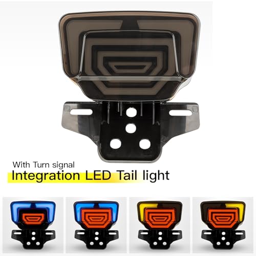 Luz trasera de motocicleta para evitar colisiones traseras en TMX155 3