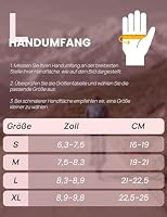 Lamicall Fahrradhandschuhe Damen & Herren, Halbfinger Fitness Handschuhe – Ansicht 6