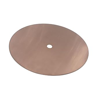 6" x 1/2 Arbor Copper Disc Master Base Lap Plate