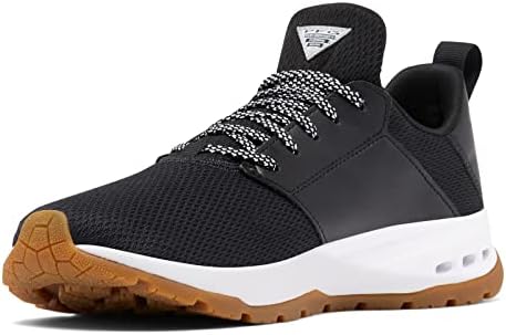 Columbia Men's Tamiami PFG, Black/White, 11.5