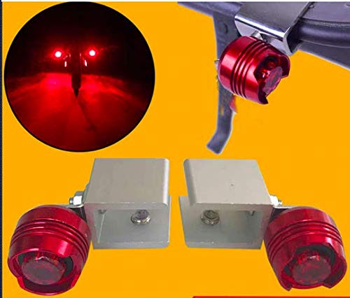 SCOOTISFACTIONPair Warning Flashlight Rear Deck For Xiaomi M365/ 1S/ ESSENTIAL/PRO/ PRO2 Electric Scooter