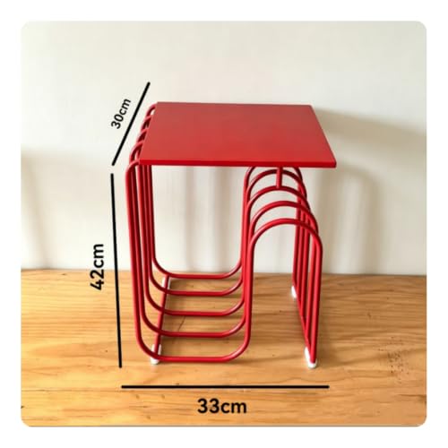 Petite table basse étroite pour combler l'espace près du canapé - 4