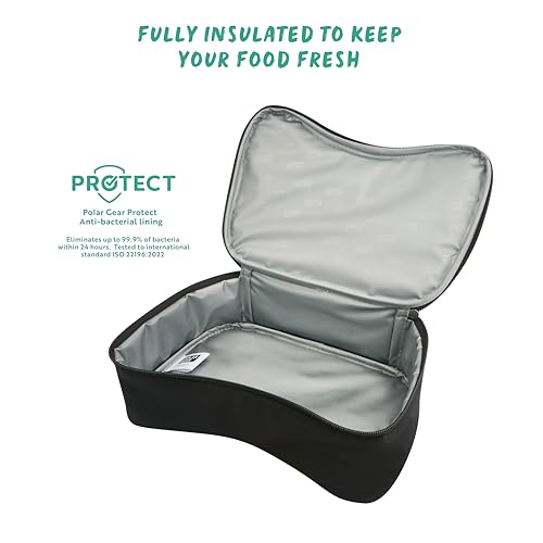 Polar Gear Gamer Console Lunch Bag, Polyester, Black