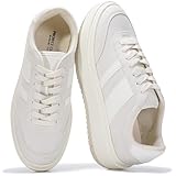 Project Cloud Platform Sneakers for Women - Lightweight Memory Foam Insole Womens Sneakers - Non-Slip Fashion Sneakers for Women Footwear - Women's Fashion Platform Shoes (Nita, Nude, 6.5)