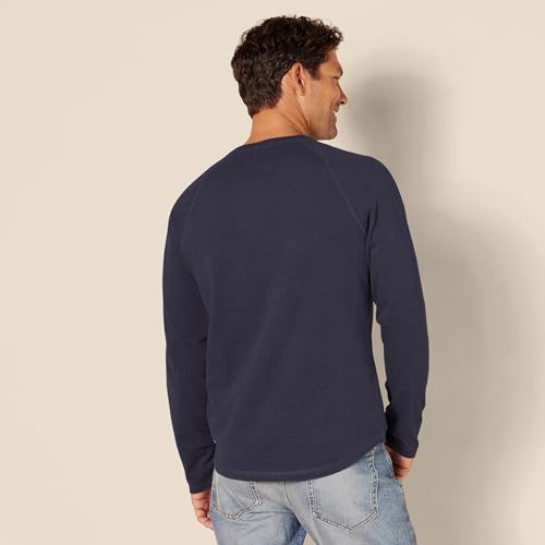 Image of Amazon Essentials Men's Long-Sleeve Henley Shirt