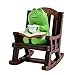 Mevodeata Cute Mini Frog Figurine with Small Sofa Resin Figure for Office Home Decor for Frog Lovers (Rocking Chair)