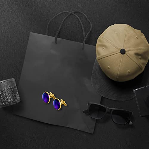 coole dromerige geometrie foto Manchetknopen voor mannen set gepersonaliseerd - Image 7