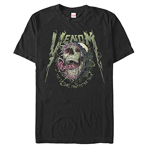 Venom Marvel Big & Tall t-shirt noir 4XL pour homme fort cherchant du confort