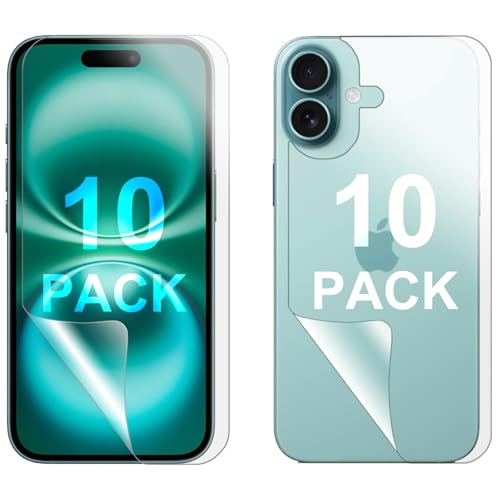 Film protecteur d'écran iPhone 16 évitez les rayures clés avec ce pack PET